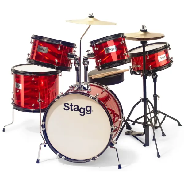STAGG Junior Batterie 16"/5pcs Red
