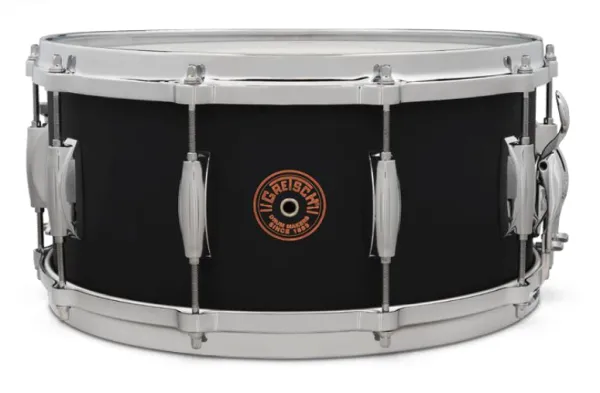 GRETSCH USA Custom Caisse Claire 14"x 6,5" Cuivre - Black Copper