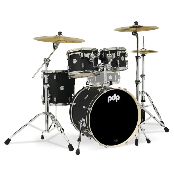 PDP Concept Maple Batterie 20"/4pcs Satin Black
