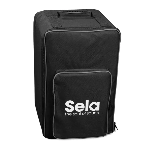SELA SE-090 Housse Cajon Sac A Dos Black