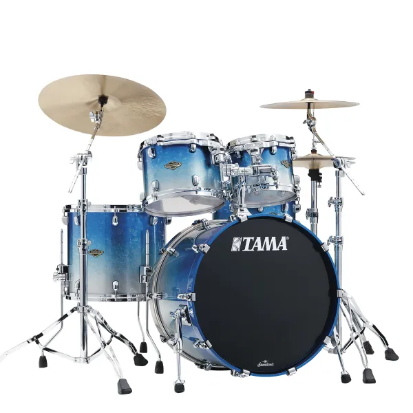 TAMA Starclassic Walnut/Birch Batterie 22"/4pcs Molten Blue Ice Fade