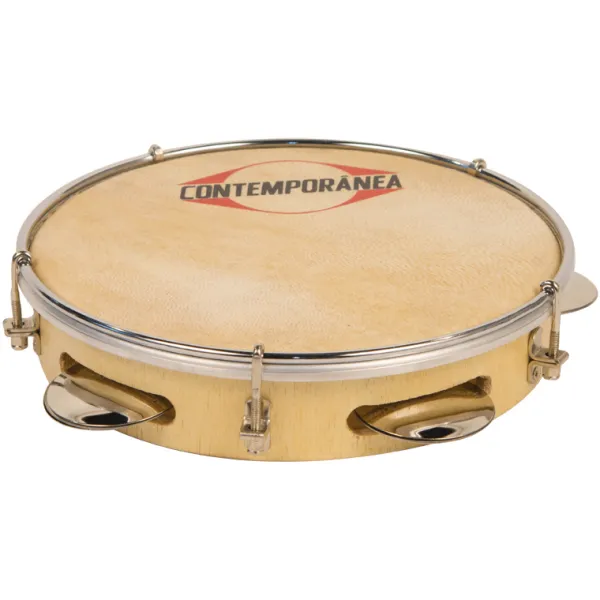 Pandeiro Contemporanea 08" Bois Peau Animale Pro