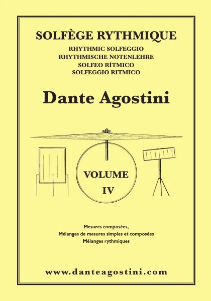Methode Agostini Solfege Rythmique Volume 04