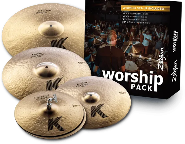 ZILDJIAN K Custom Worship Pack 4pcs