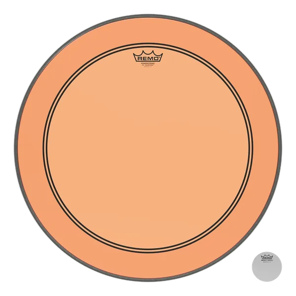 REMO Colortone 18" Powerstroke 3 Bass Orange