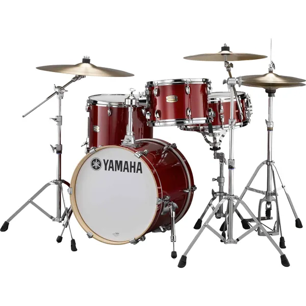 YAMAHA Stage Custom Bop Batterie 18"/3Pcs Cranberry Red