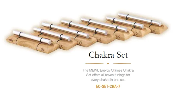 Set Diapasons Sonic Energy Chakra - 7Pcs