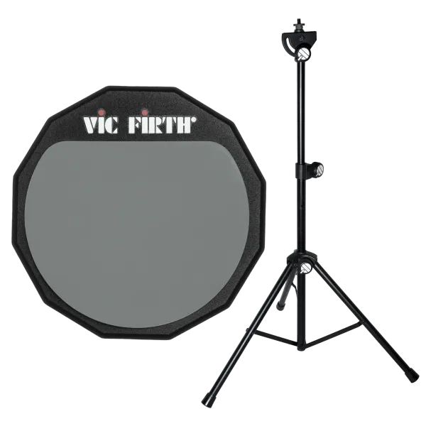 VIC FIRTH Pack Pad d'Entrainement 6" avec Pied de Pad