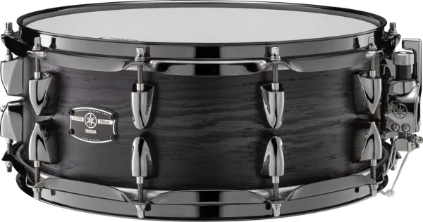 YAMAHA Live Hybrid Custom Oak Caisse Claire 14"x 5,5" Uzu Charcoal Sunburst