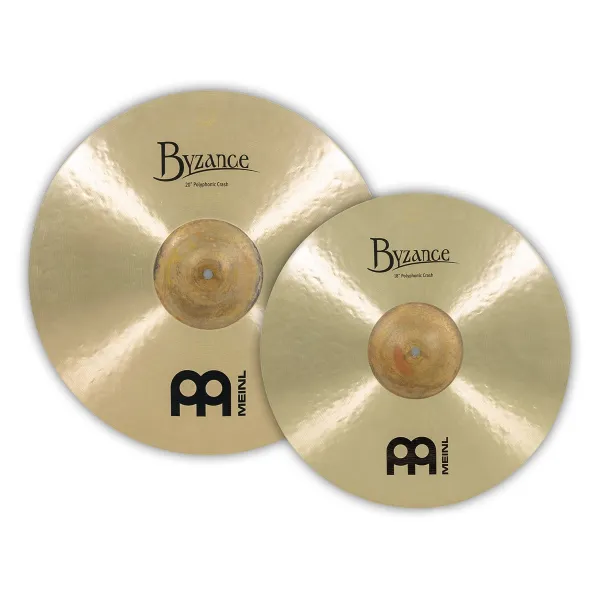 MEINL Byzance Traditional MEINL Byzance Traditional Polyphonic Crash Pack 2pcs