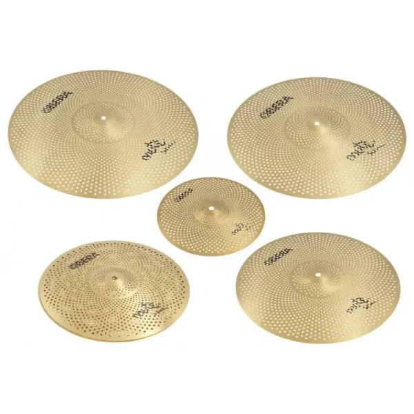 OBERA Mute Brass Pack Cymbales Silencieuses 5pcs (10"/14"/16"/18"/20")