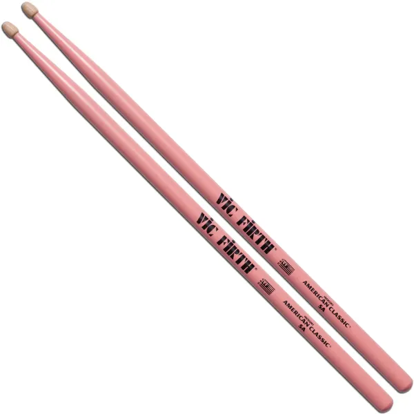 VIC FIRTH Baguettes 5A American Classic Hickory Pink