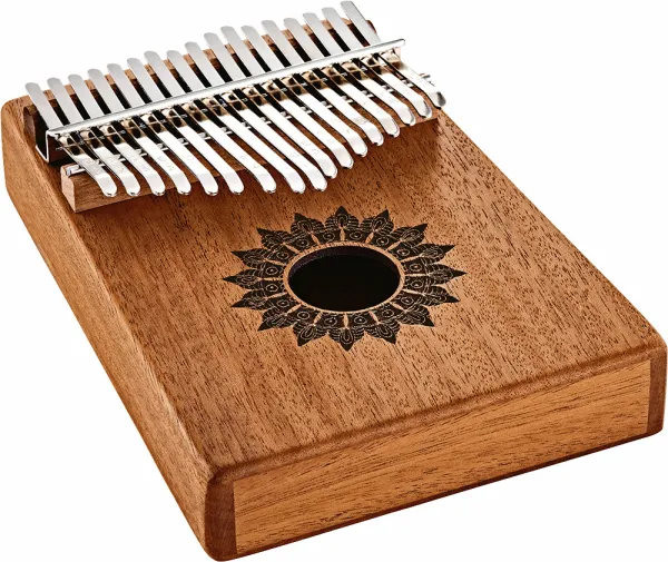 Kalimba Meinl Sonic Energy 17 Lames Mahogany - Soundhole - Do Majeur