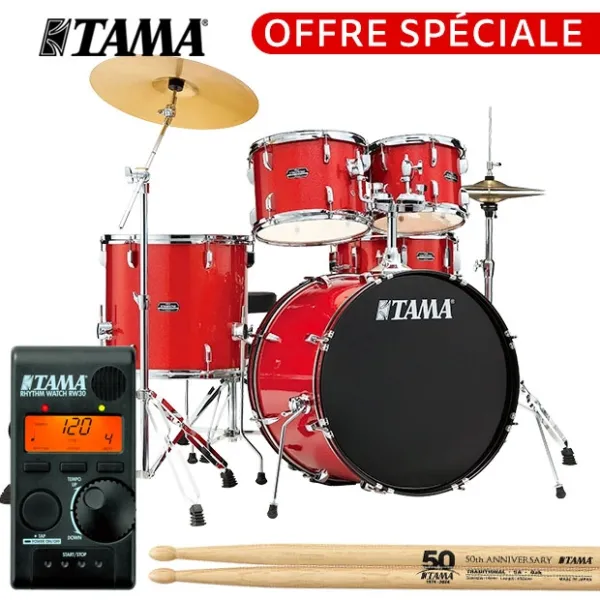 Produit TAMA Stagestar Batterie 22"/5pcs Candy Red Sparkle Image