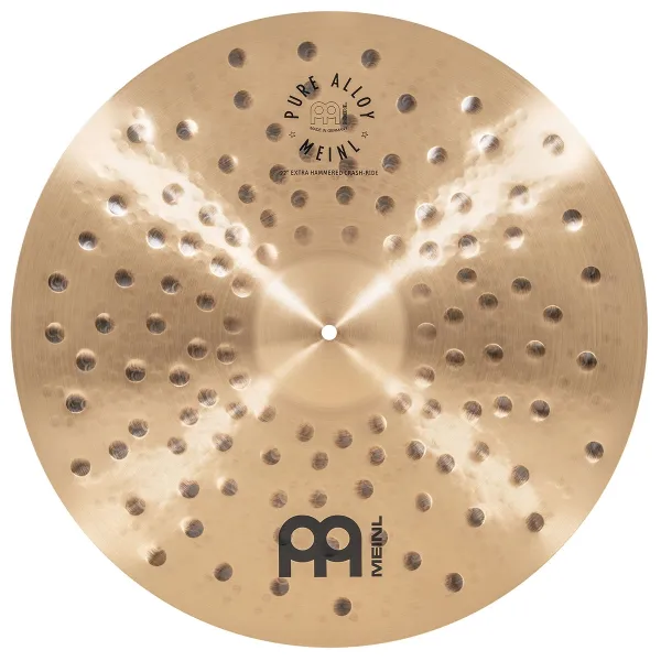 MEINL Pure Alloy 22" Extra Hammered Crash/Ride Ride