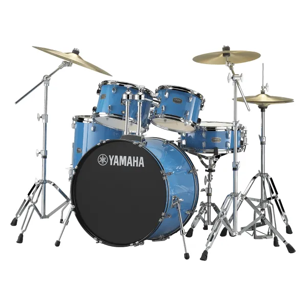 YAMAHA Rydeen Batterie 20"/5Pcs Sky Blue + Cymbales