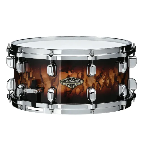 TAMA Starclassic Walnut/Birch 14"x 5.5" Caisse Claire Molten Brown Burst