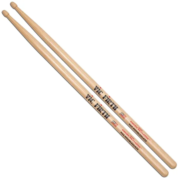 VIC FIRTH Baguettes 5A American Classic Hickory Extreme Double Glaze