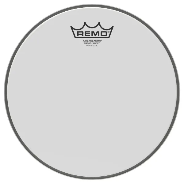 REMO Ambassador 10" Smooth White