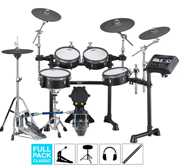 YAMAHA DTX8K-M Batterie Black Forest, Full Pack