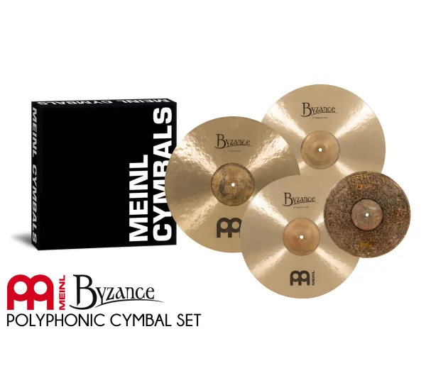 MEINL Byzance MEINL Byzance Polyphonic Pack 4pcs