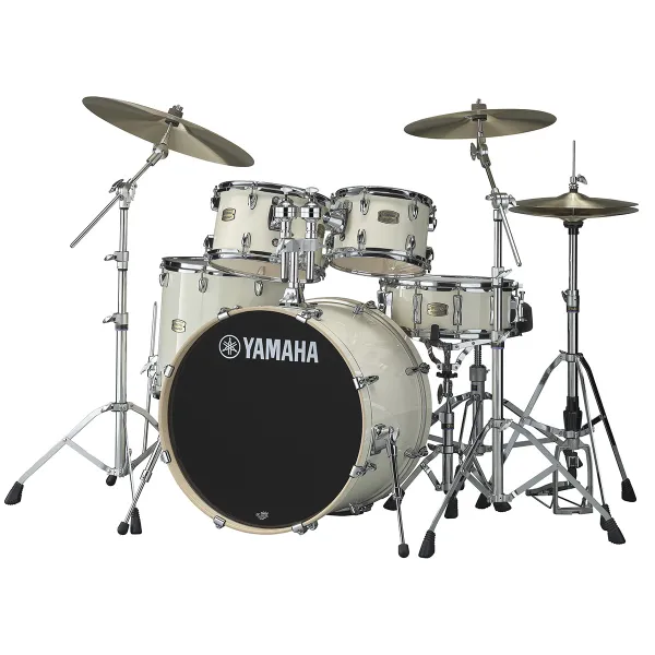 YAMAHA Stage Custom Birch Batterie 22"/5Pcs Classic White