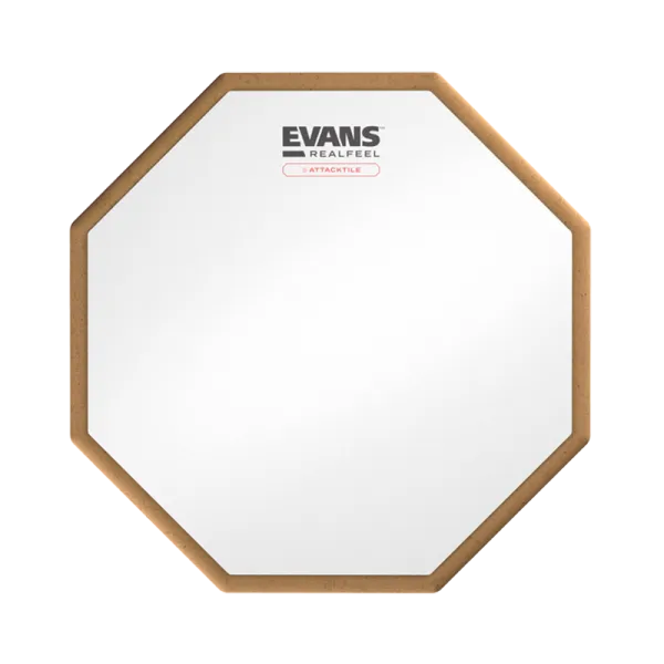Practice Pad Evans Realfeel 10" Attacktile - White