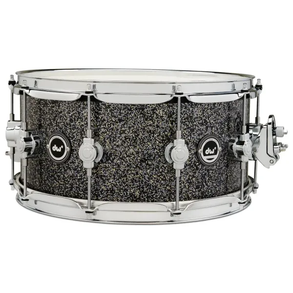 DWe Caisse Claire 14"x 6.5" Black Galaxy Finish Ply