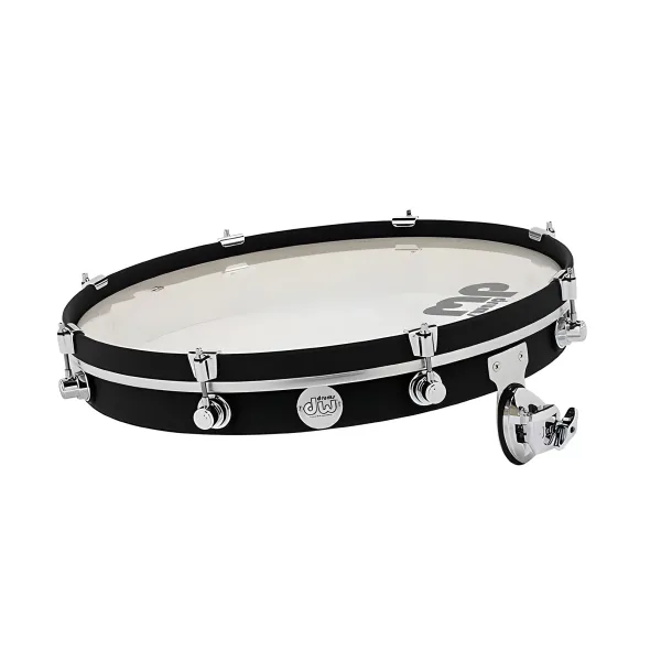 DW Design Series Pancake Gong Drum 20"x 2.5" Black Satin