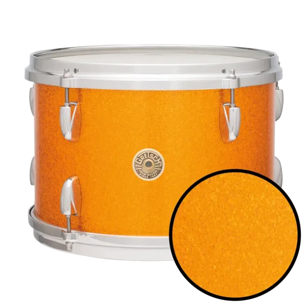 GRETSCH Brooklyn Tom 10"x 07" Gold Sparkle
