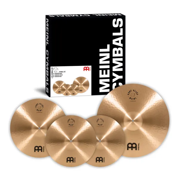 MEINL Pure Alloy MEINL Pure Alloy Pack 3pcs