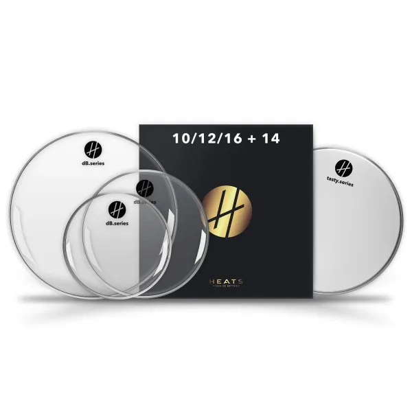 Produit HEATS Pack dB Clear 10“ 12“ 16“ + 14“ Tasty Image