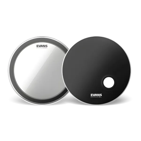 EVANS Pack EMAD2 22" Bass Clear + EMAD 22" Bass Resonant