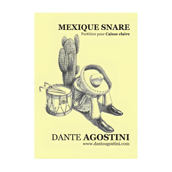 Methode Agostini Mexique Snare - Caisse Claire