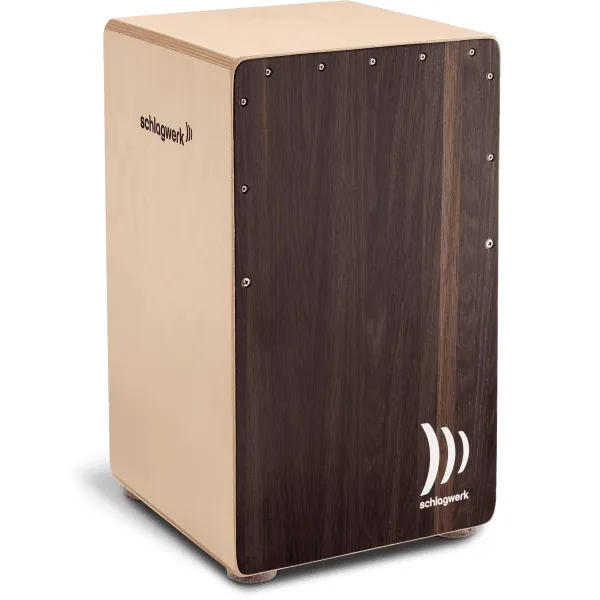 SCHLAGWERK CP408 Cajon 2Inone Chene Sombre