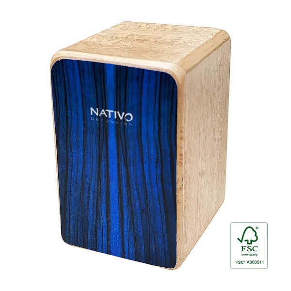 NATIVO Shaker Mini Cajon Blue