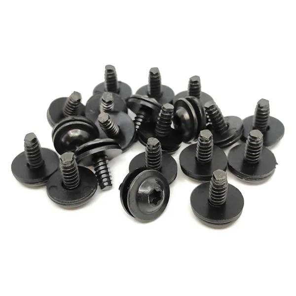 Vis Sonor Torx 5mm X 13mm Avec Rondelle Caoutchouc (X20)