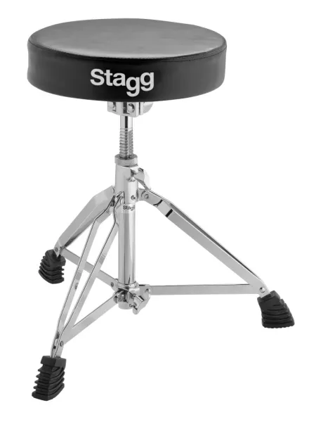 STAGG DT-52R Siège Rond Noire