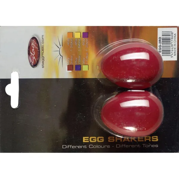 Shaker Stagg Egg Red - La Paire