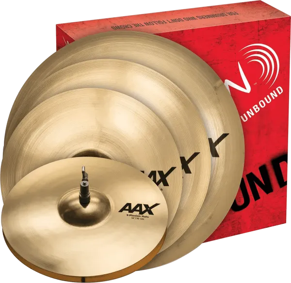SABIAN AAX X-Plosion Performance Pack 4pcs