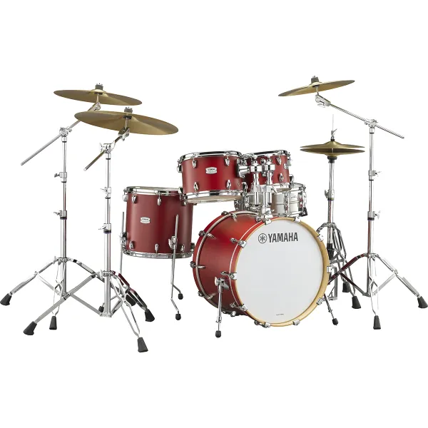 YAMAHA Tour Custom Batterie 22"/4Pcs Candy Apple Satin