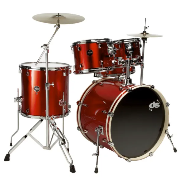 DS DRUMS DSX Batterie 20"/5pcs Red Sparkle