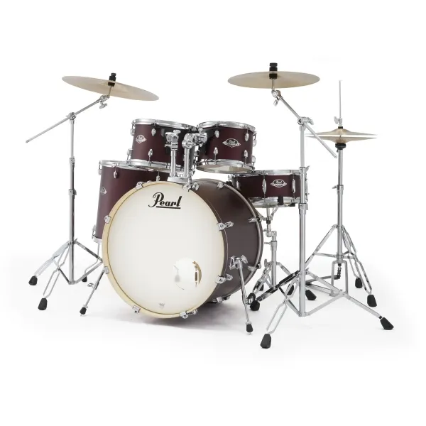 PEARL Export Stage Batterie 22"/5pcs Satin Scarlet