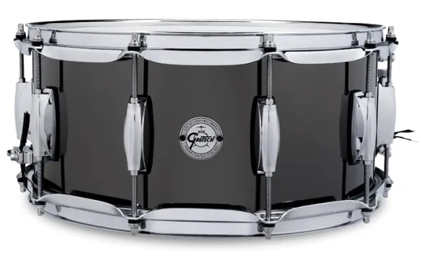 GRETSCH Full Range Caisse Claire 14"x 6,5" Acier - Black Nickel