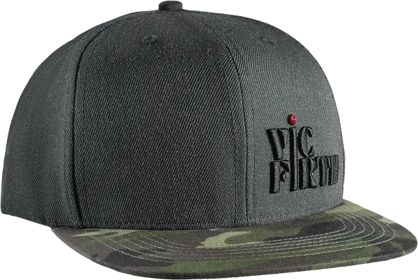 VIC FIRTH Casquette Vic Firth Gray Camo 6 Panel Snapback Hat