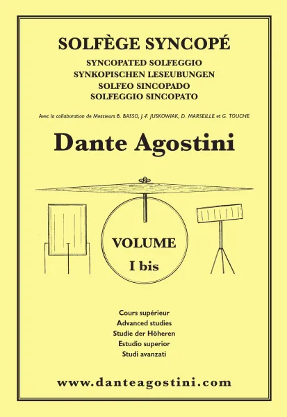 Methode Agostini Solfege Syncope Volume 01 Bis