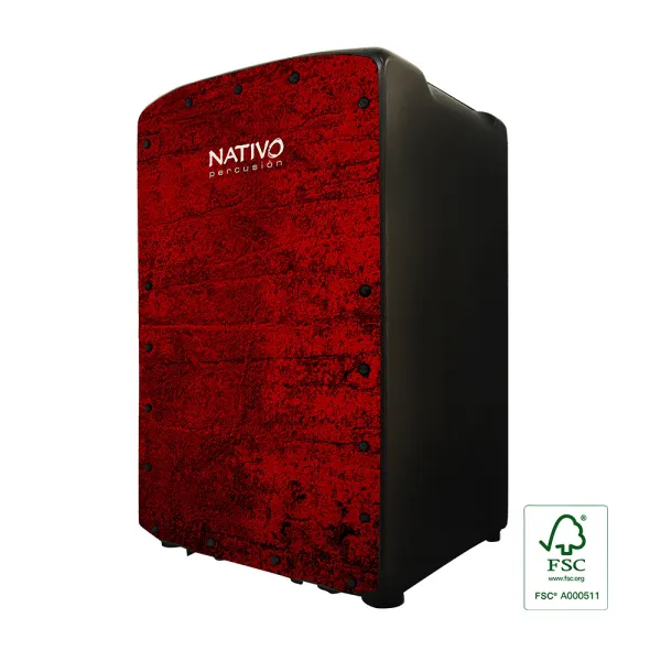 NATIVO Cajon Pro Plus Red