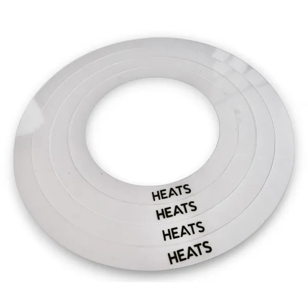 HEATS Pack Ring Attenuateur d'Harmoniques Muffle O'Ring 10"/12"/14"/14"