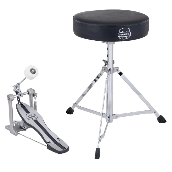 MAPEX Pack Comet Pedale Grosse Caisse + Siège T400