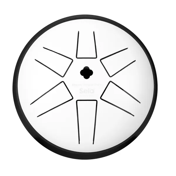 Tongue Drum Sela Melody 5.5" - B5 - White